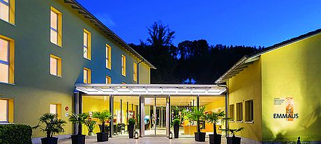 Hotel Emmaus Eingang, Losone-Ascona